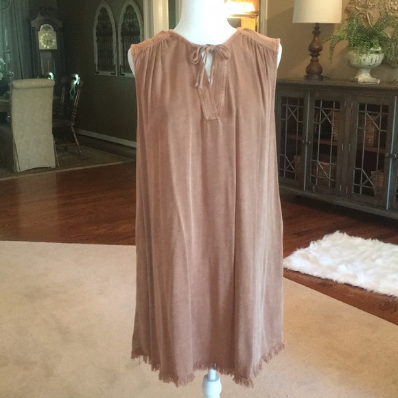 Umgee Dresses & Skirts - Umgee Women’s Frayed Dress